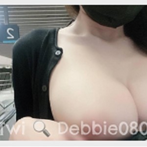 超级爆炸身材的Twitter名人Debbie0803的黛比