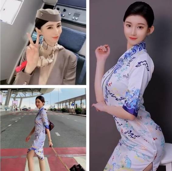 稀缺航空空姐真实反差：颜值身材服装揭秘，60V1.1G资源曝光